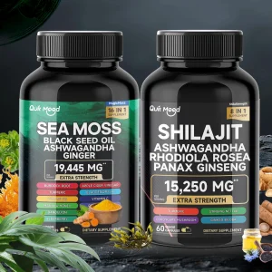 Sea Moss and Shilajit Combo